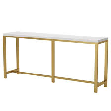 Wood Long Console Table