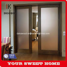 Interior Wooden Glass Sliding Doors