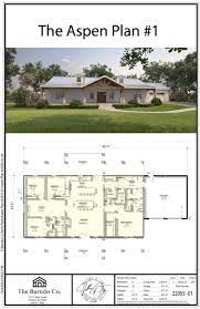 4 Bedroom Barndominium Floor Plan With