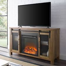 Rustic Farmhouse Fireplace Fireplace Tv