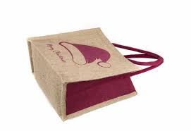 h b craft jute gift bag for christmas