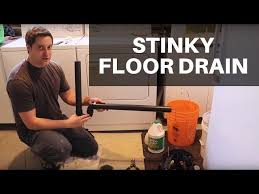 how to fix a stinky floor drain