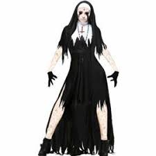 Harry Shops Halloween Holiday The Nun Cosplay Costume
