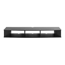 Black Composite Floating Tv Stand