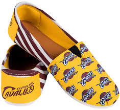 Forever Collectibles Cleveland Cavaliers Canvas Logo Shoe