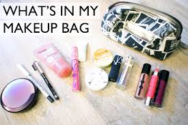what s in my makeup bag beauty
