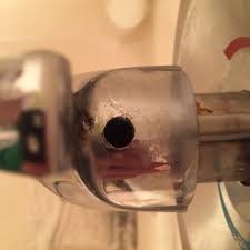 After the handle has been removed unscrew the spout collar nut by turning counterclockwise then lift and rotate the spout. Moen Shower Handle Is Stuck Terry Love Plumbing Advice Remodel Diy Professional Forum