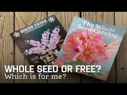 Whole Seed Catalog And Free Catalog