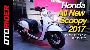 honda all new scoopy 2017 first ride