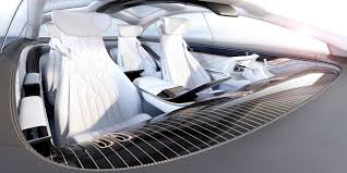 Mercedes Benz Vision Eqs Concept Interior Design Car Body Design