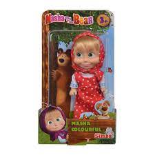 109301678 Đồ Chơi Búp Bê MASHA AND THE BEAR Masha Colourful – Simba Toys  Việt Nam