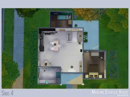 Sims Resource Modern Starter House