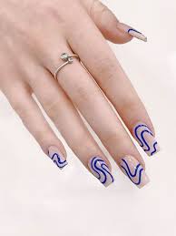 More nail art ideas can be found in the post. 15 Coolest Blue Nail Designs For 2021 The Trend Spotter