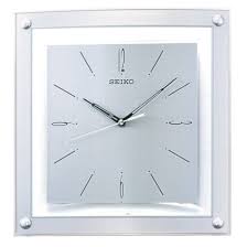Seiko Elegant Wall Clock Silver