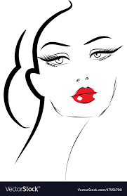 beauty makeup icon royalty free vector