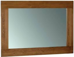 devonshire rustic oak wall mirror