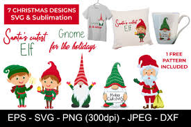 7 Christmas Sublimation Christmas Svg Graphic By Admaioradesign Creative Fabrica