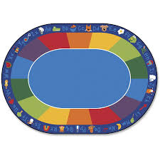 phonics oval seating rug