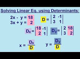 Algebra Solving Linear Equations