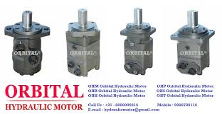 diffe types of hydraulic motors in