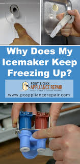 My whirlpool ice maker will not make crushed ice, only cubes. Why Does My Ice Maker Keep Freezing Up Point Click Appliance Repair