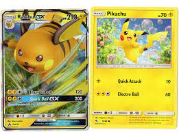 It is friday 8th october 2021. Amazon Com Pokemon Evolution Set Raichu Gx Pikachu Sm213 Black Star Promo Hidden Fates Gx Card Lot Toys Games
