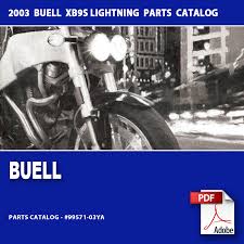 2003 buell xb9s lightning models parts