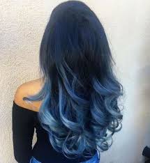 Coloring hair is a modern way of camouflaging the grays. 82 Unique Hair Color Ideas For Winter And Spring Koees Blog Blue Ombre Hair Hair Styles Hair Color Blue