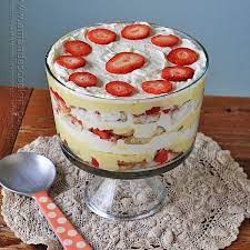 English Custard Recipe For Trifle gambar png