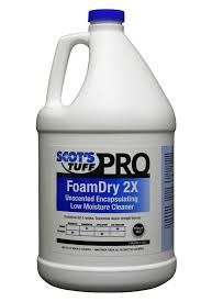 foamdry 2x unscented encapsulating low