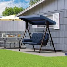 Taus 3 Seat Padded Deluxe Porch Swing