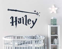 Harry Potter Wand Personalised Decal