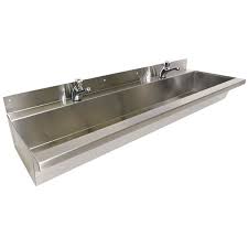 Large Stainless Steel Trough Sinks For