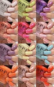 opi spring 2023 collection swatches