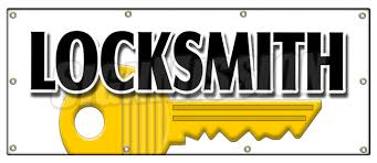 Locksmith Banner Sign Keys Made Service