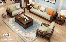 indian series wooden sofa set