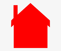 Red House Silhouette Clip Art At Clker - Red House Clipart - Free  Transparent PNG Download - PNGkey