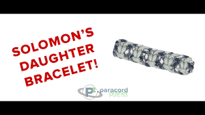How To Make A Solomons Daughter Paracord Bracelet