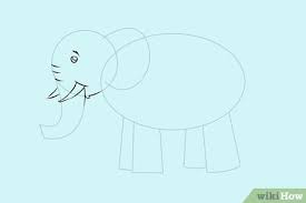 Download gambar sketsa hewan gajah mewarnai gambar burung flamingo via gambar.co.id. 4 Cara Untuk Menggambar Gajah Wikihow