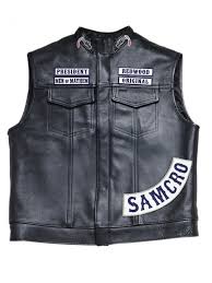 Sons Of Anarchy Leather Vest Sons Of