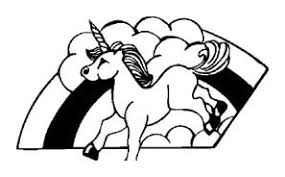 Disegni unicorno kawaii in bianco e nero da colorare. Unicorni Da Colorare Disegnidacolorare It