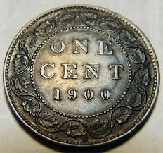 Coins And Canada 1 Cent 1900 Canadian Coins Price Guide