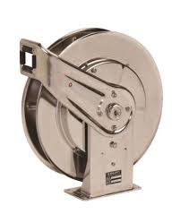Spring Retractable Stainless Hose Reel