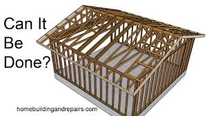 roof trusses with flat ceiling