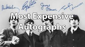 10 Of The Worlds Most Expensive Autographs Whose