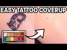 how to cover up a tattoo w makeup