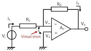 Virtual Ground Of An Op Amp