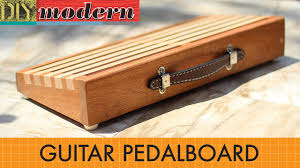 how to make a modern guitar pedalboard