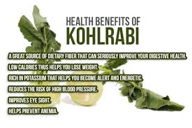 health benefits of kohlrabi