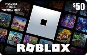 roblox gift card us 50